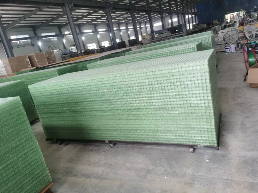 38X38X38 Pultruded Profile Steel Fiberglass Reinforced Plastic Fiberglass GRP / FRP Grating