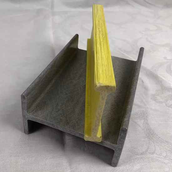 Formas C estructurales de fibra de vidrio con canal en U GRP