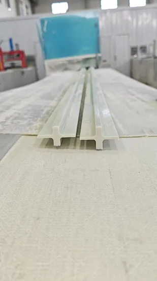 Canal C pultruido de fibra de vidrio