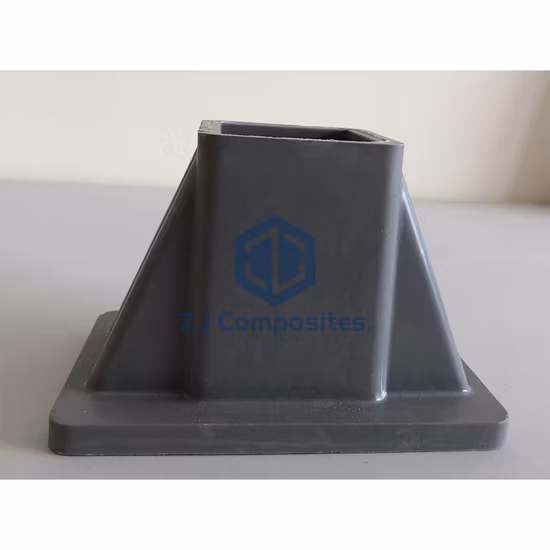 Accesorios de pasamanos FRP/GRP, accesorios de fibra de vidrio FRP/GRP, accesorios de pasamanos